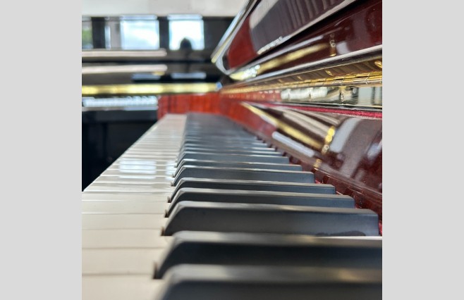 Reigler Kloss Polished Mahogany 109 Attractive Upright Piano, Used - All Inclusive Premium Package (SN:62950) - Image 11